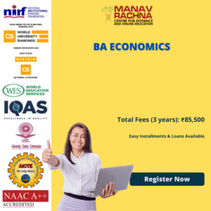 BA (Economics) - Manav Rachna University