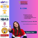 B. Com. - Manav Rachna University
