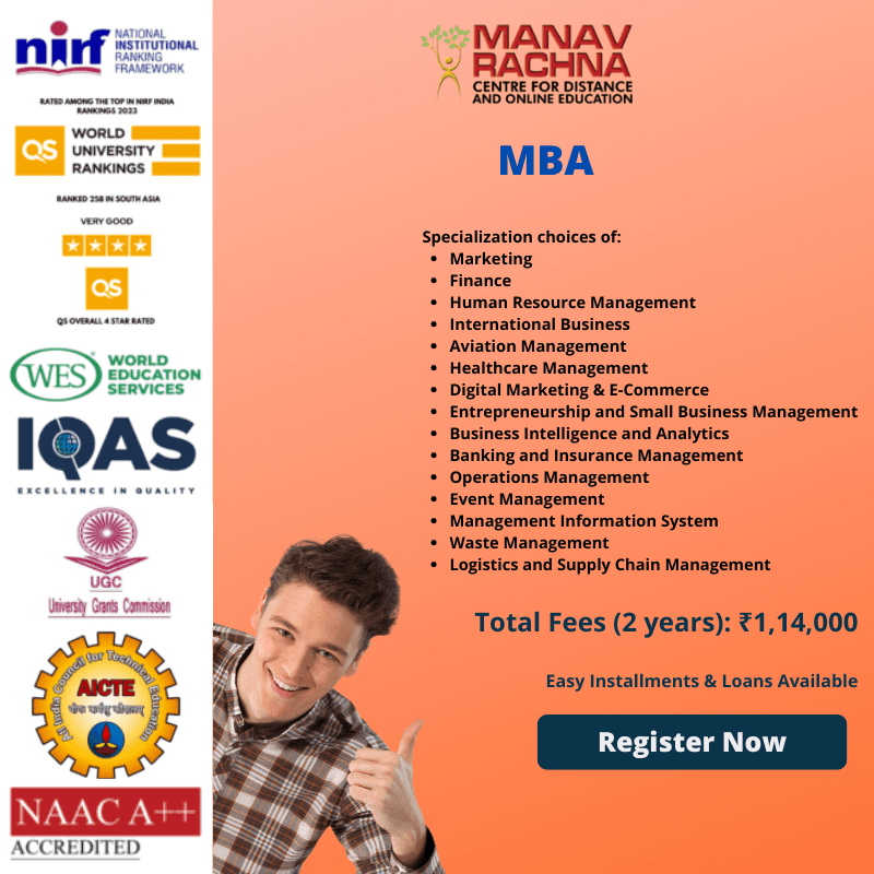 MBA - Manav Rachna University